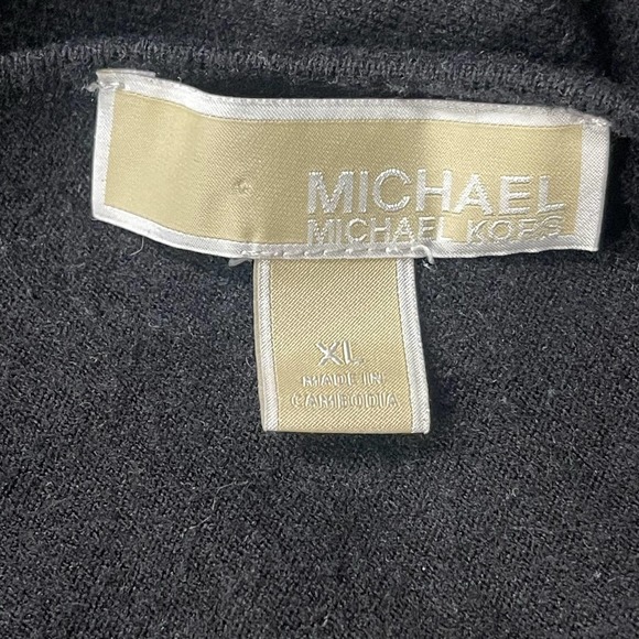 Michael Kors Black Sweater Long Sleeve SZ XL RN 111818 - Picture 6 of 9